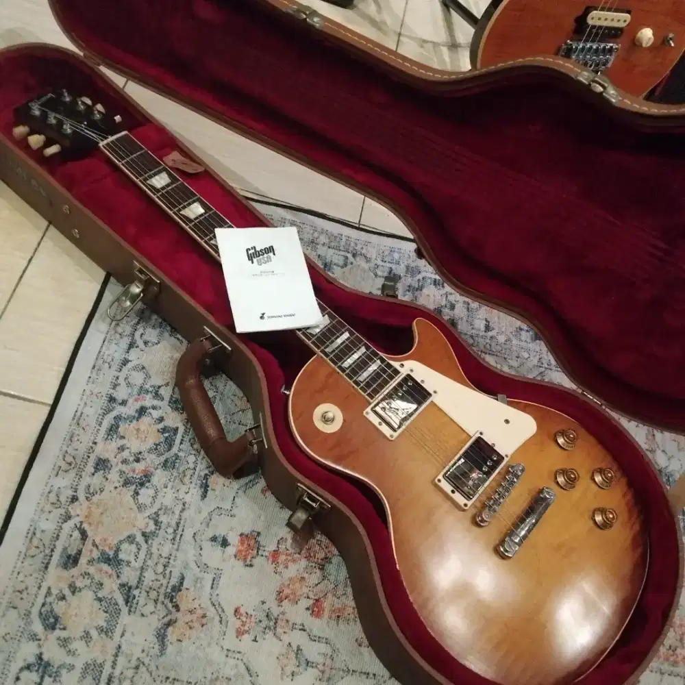 Gitar Gibson Lespaul Standart 50 Honey Burst 2019  Made USA