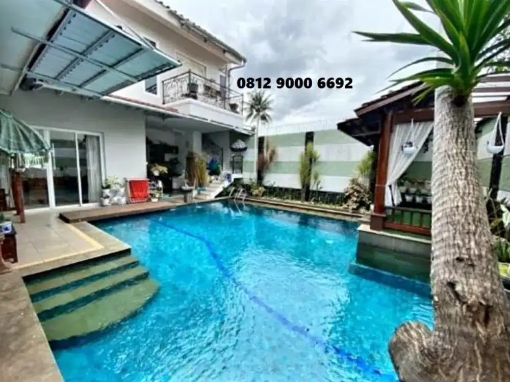 Jual Rumah ada Kolam renang di Harjamukti Cimanggis Depok