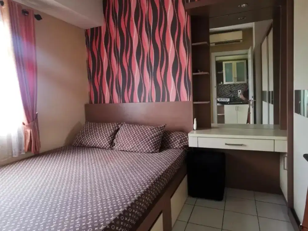 UNIT DUA KAMAR GREEN PRAMUKA CITY FURNISHED DI PINO TOWER