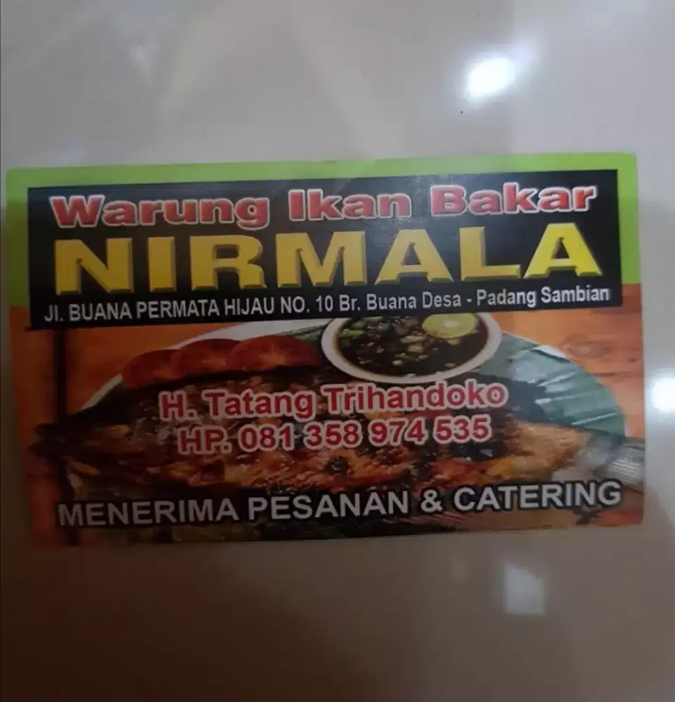 Cari 1 karyawan untuk kerja serabutan di warung ikan bakar nirmala