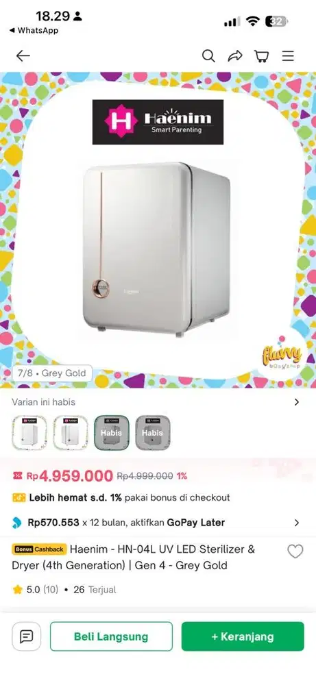 Haenim sterilizer Gen 4