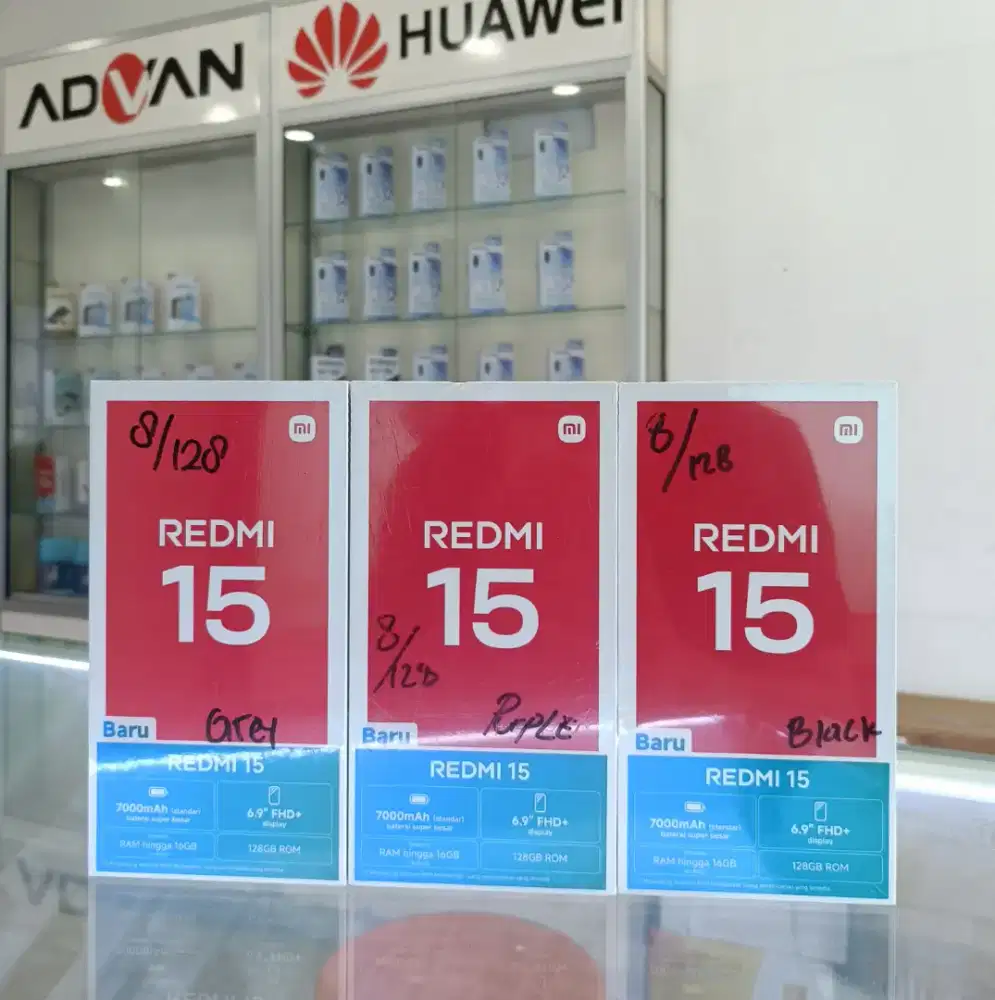 Redmi 15 (8/128) GB Baru Resmi Xiaomi¹⁰