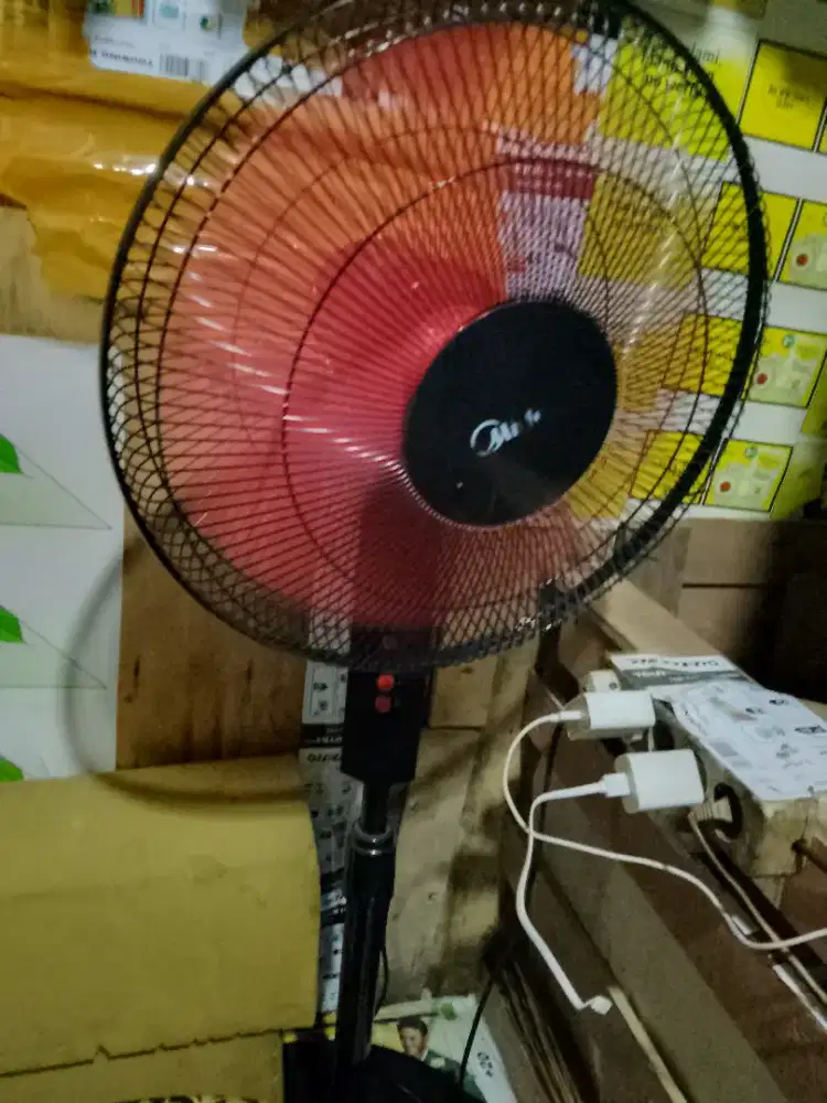 kipas angin merk midea tinggal pakai nego