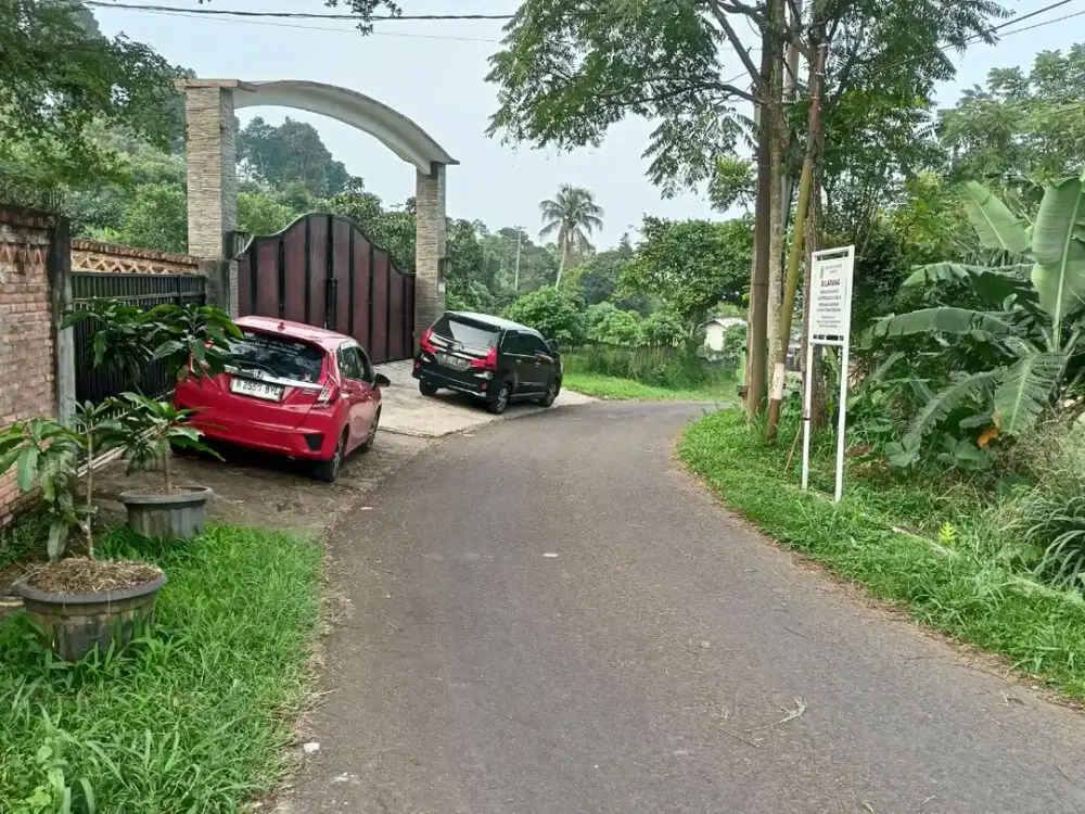 6 Menit Jalan Raya Cijeruk Kavling Potensial Harga Murah Free SHM