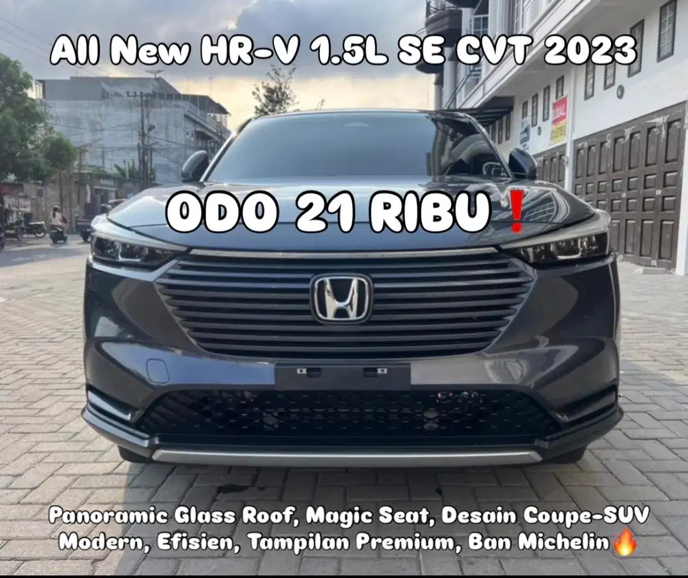 (TDP 60 JUTA!) Honda All New HRV 1.5L SE CVT Abu2 Meteor 2023 [HR-V]