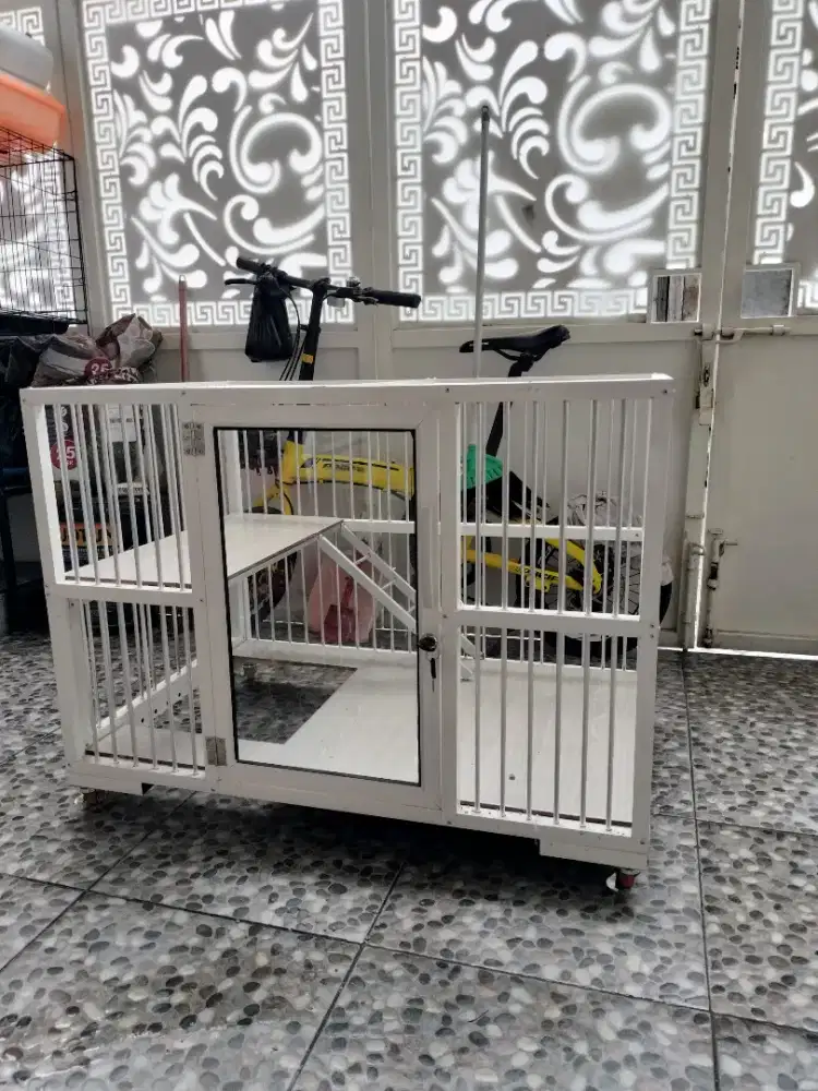 Kandang kucing bekas rasa baru ... D pakai cuman sebentar