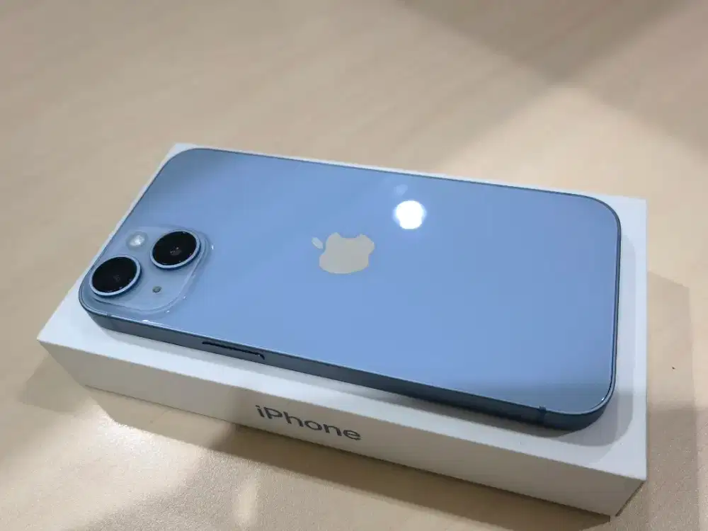Apple iPhone 14 128gb Blue iBox Fullset Mulus