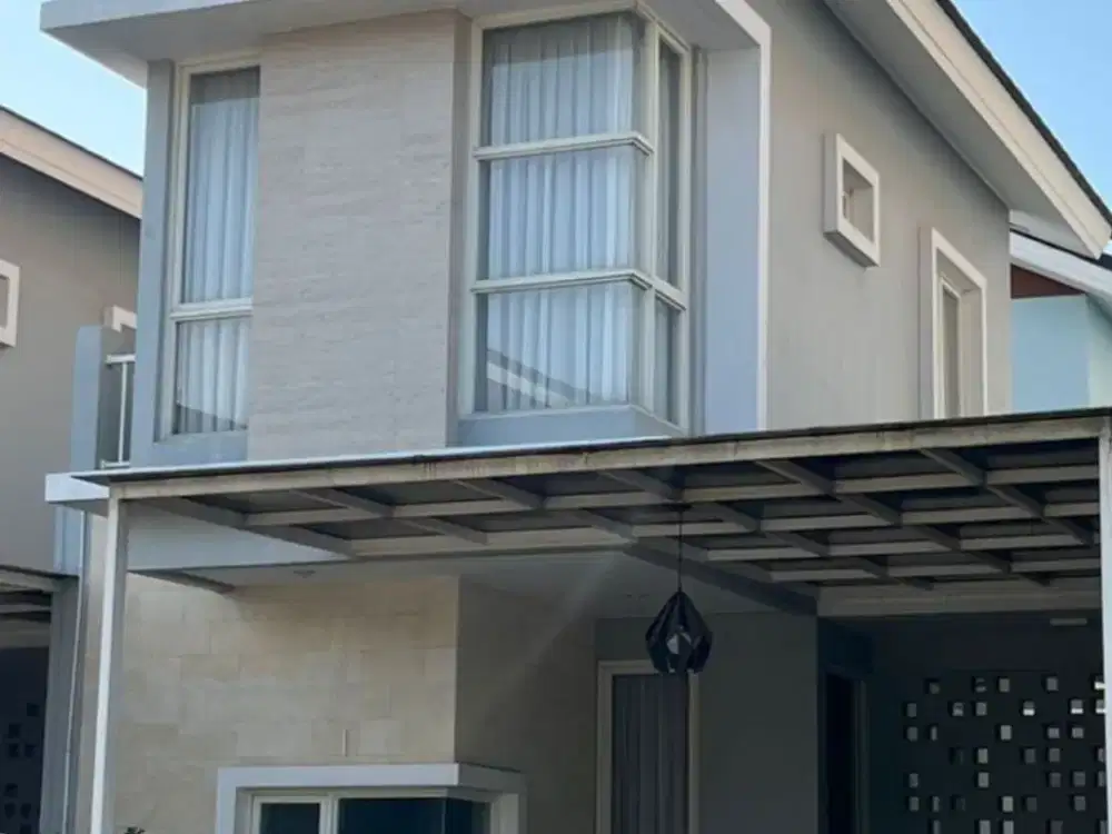 Rumah 2 Lt Cluster Lavesh Harapan Indah 2 – Carport 2 Mobil – 1,2M Cash