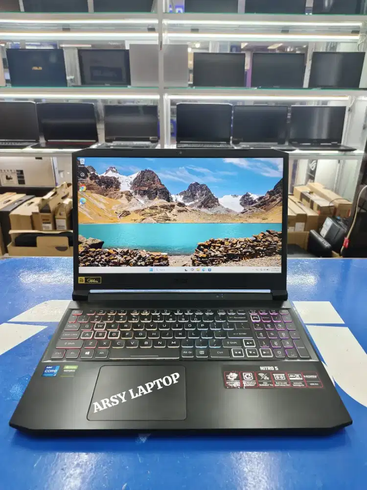 acer nitro 5 core i7 gen 11 rtx 3060 vram 6gb