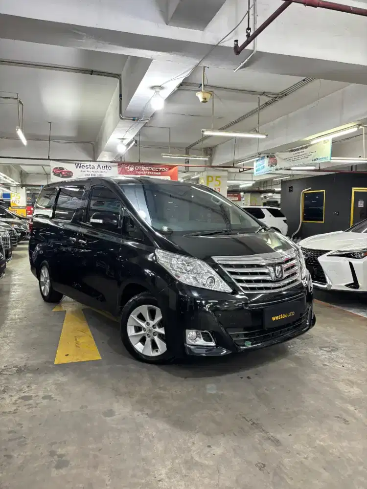 Low KM Toyota Alphard 3.5 Q AT 2012 Terawat 2013