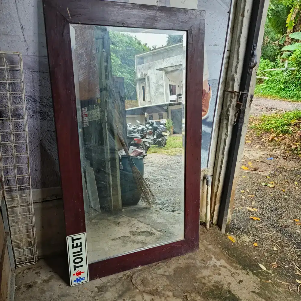 Kaca cermin/barber salon