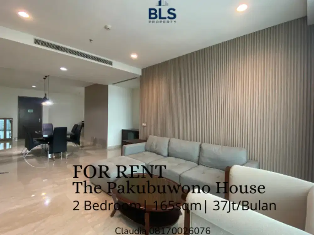 FOR RENT Apartment The Pakubuwono House 2BR