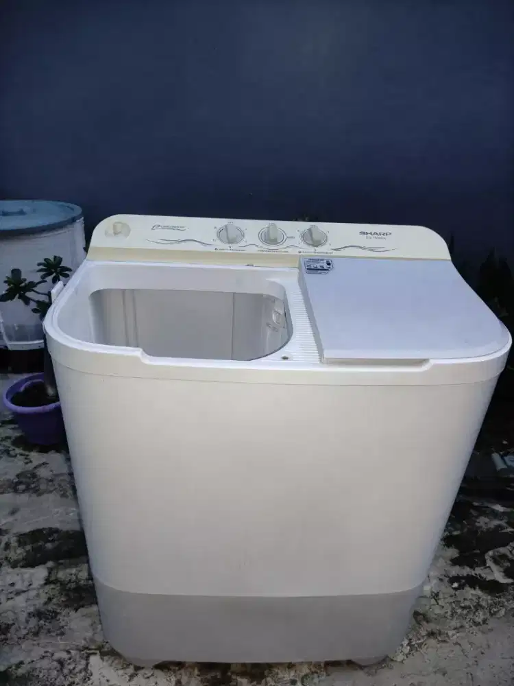 Mesin cuci 2 tabung merk sharp