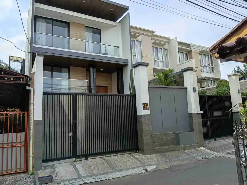 DIJUAL RUMAH LIKE NEW DI PERMATA HIJAU JAKARTA SELATAN