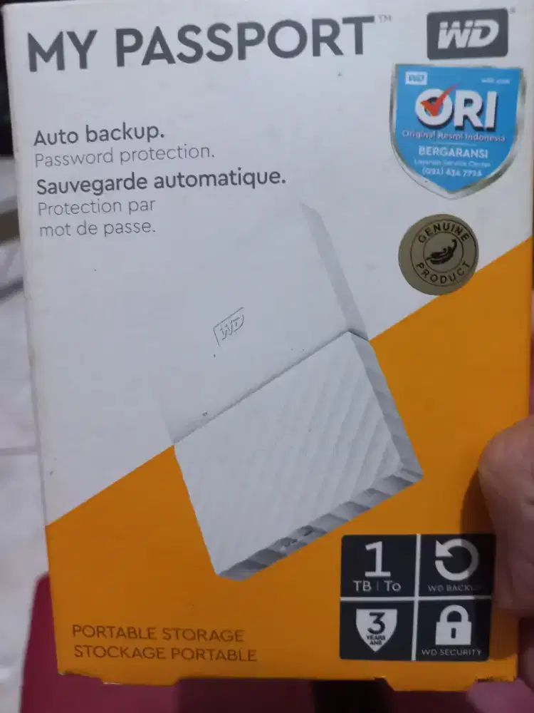 Hardisk external WD 1TB