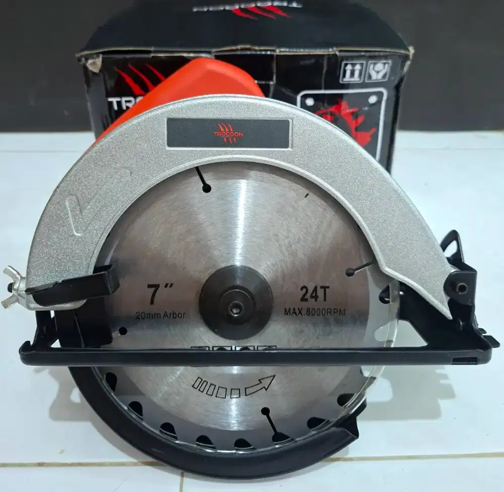 Baru mesin grover gergaji potong circle circular saw 7 inch