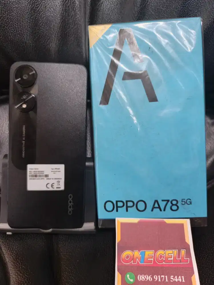 Oppo A78 5G Ram 8+8/128GB Fullset Ori