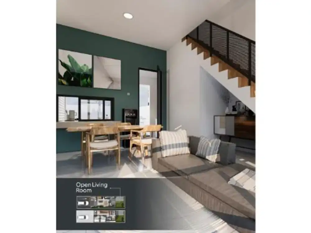 Rumah Modern Dekat Sport Jabar Arcamanik Bandung