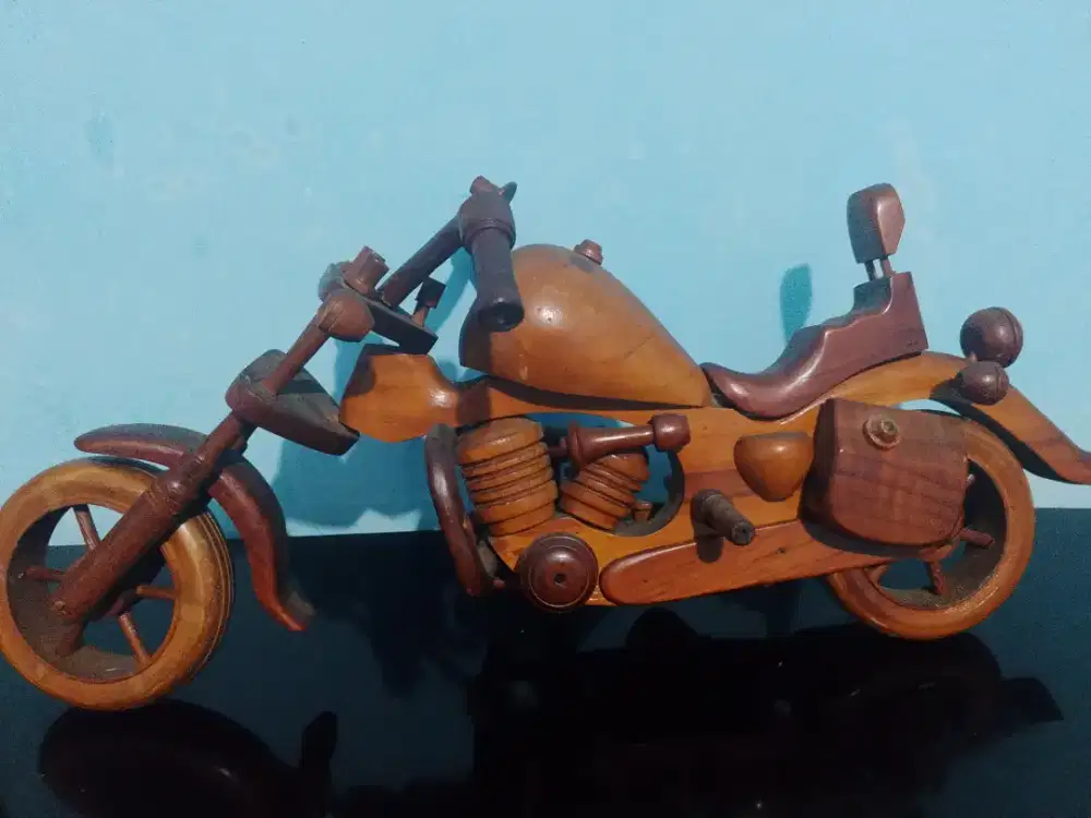 Miniatur kayu motor hd