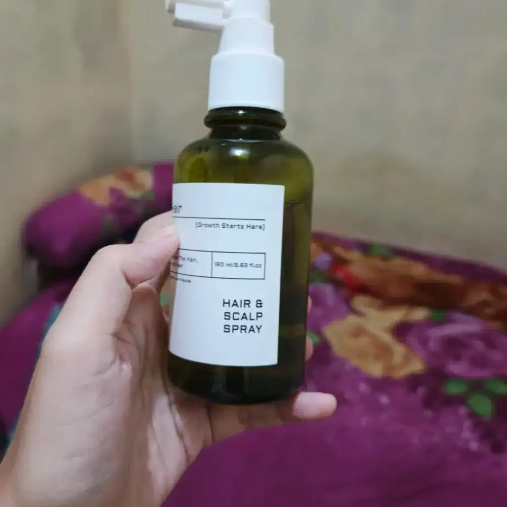 Lab on hair & scalp spray