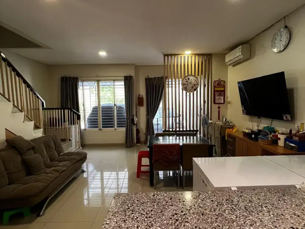Rumah Pik Longbeach, Furnished rapi bagus, murah