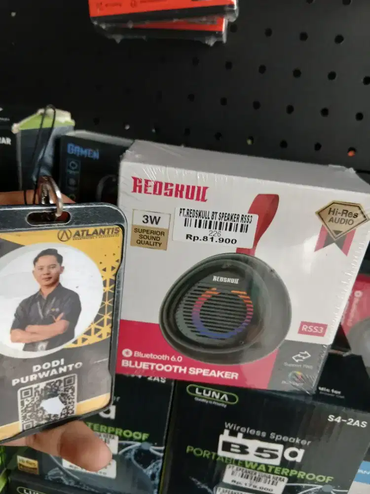 REDSKULL BT SPEAKER  RSS3 |ATLANTIS DAHSYAT