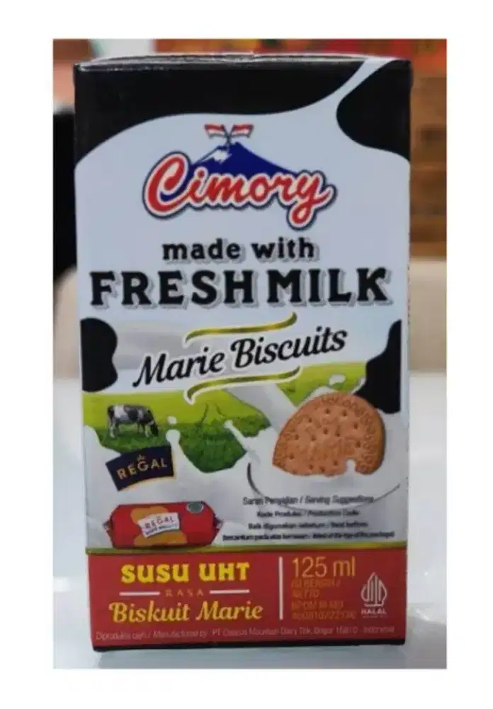 Susu UHT Cimory Marie Buiscuit 125 Ml