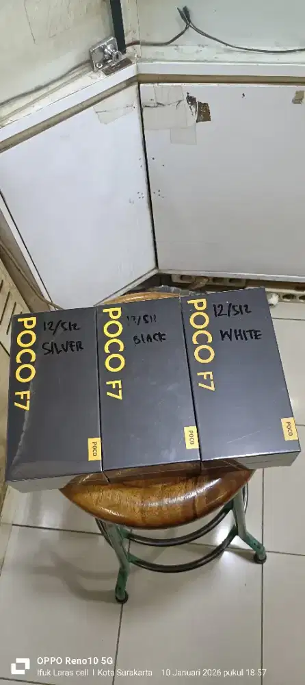 SALE POCO F7 5G 12/512 NEW FRESH RESMI