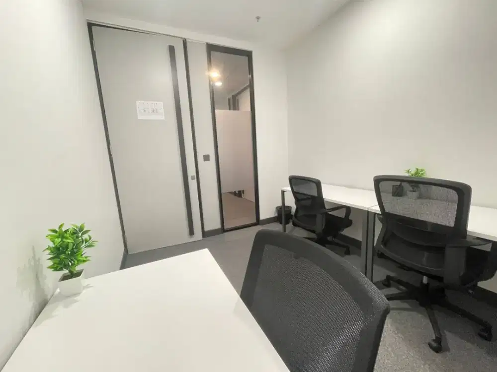 Kantor Unit Furnished 4 Pax di Menara Sunlife Kuningan Dekat LRT