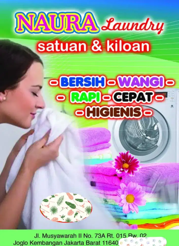 DI BUTUHKAN KARYAWATI LAUNDRY BERPENGALAMAN
