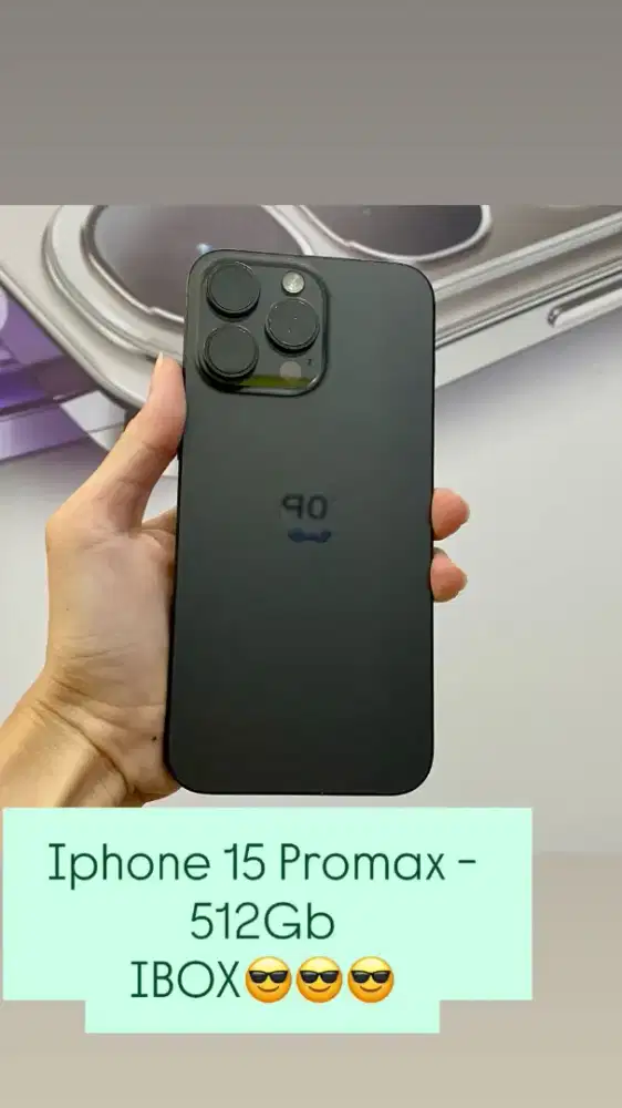 Iphone 15 promax 512gb ibox