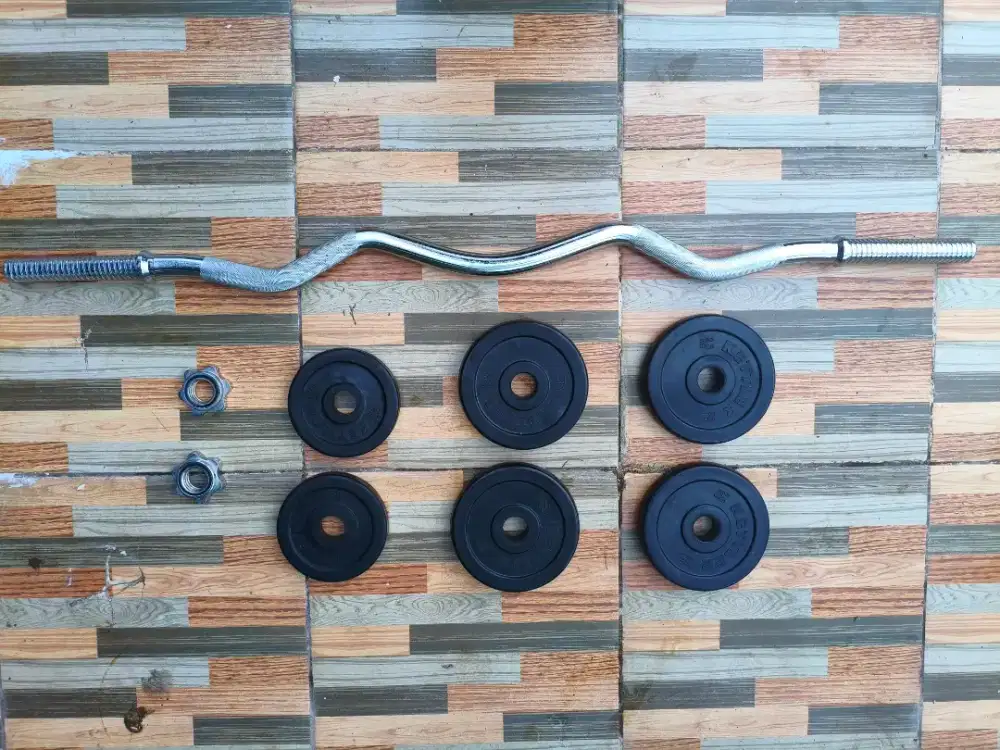 Stick Barbel Curl & Plate Kettler