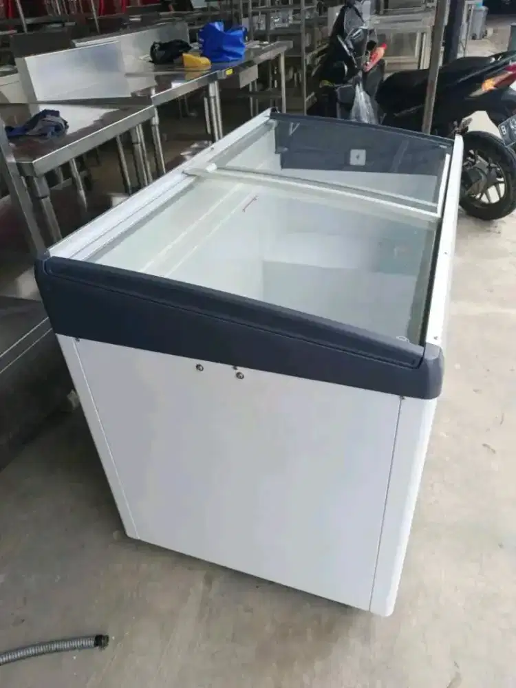 Frezzer kaca lieber 300L