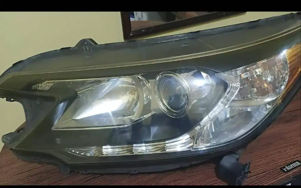 lampu depan asli untuk Honda CR-V generasi keempat (RM) tahun2012 2015
