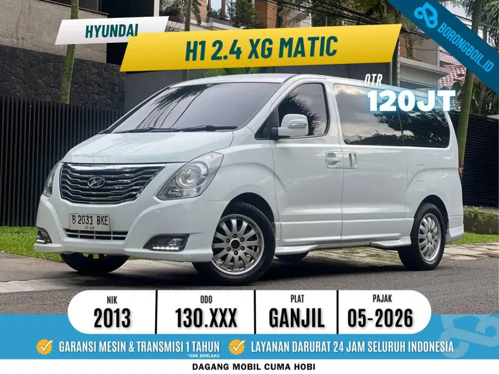 Hyundai H1 2.4 XG AT 2013 Putih