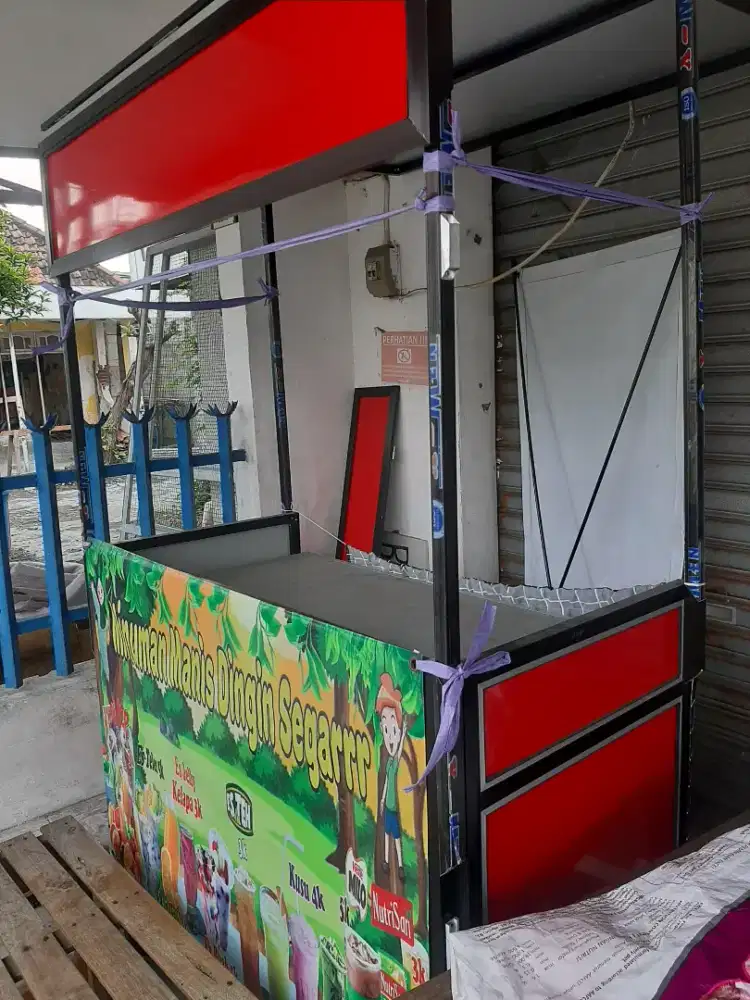 Booth portable bekas