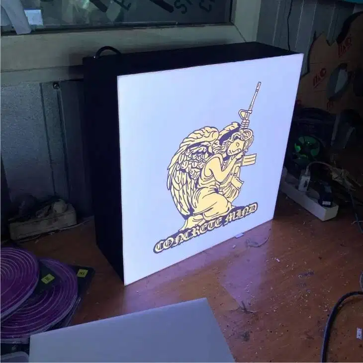 NEONBOX REKLAME Huruf Timbul//Papan Nama//Neon Box//Reklame//Acrylic