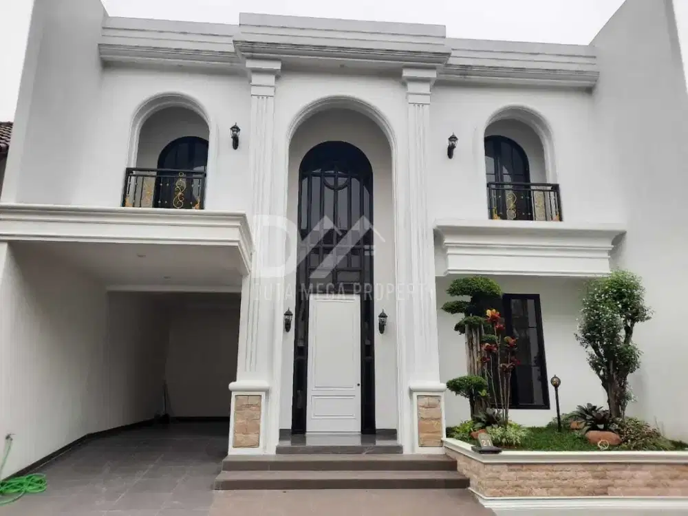 Dijual Rumah Cantik American Style Bangunan Mandiri di Bintaro Sektor