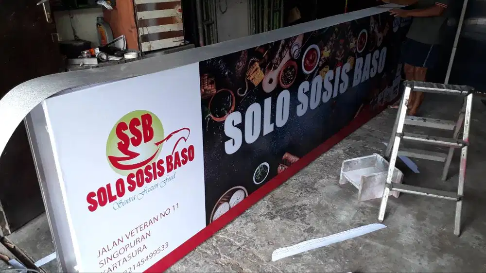 PRODUSEN ADVERTISING OUTDOOR NEONBOX PLANG REKLAME SHOP SIGN PAPANNAMA