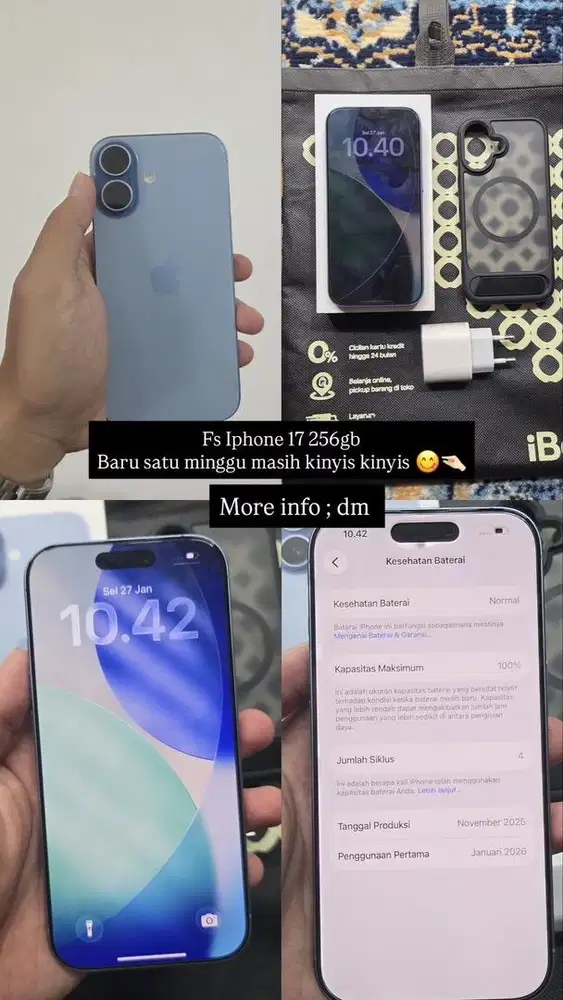 For sale iphone 17 256gb