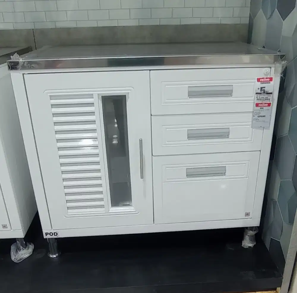 KING COUNTER CABINET W DRAWER TS-NU3L-IR