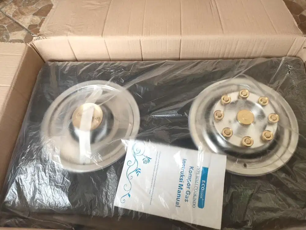 Kompor kaca 2 tungku Bima