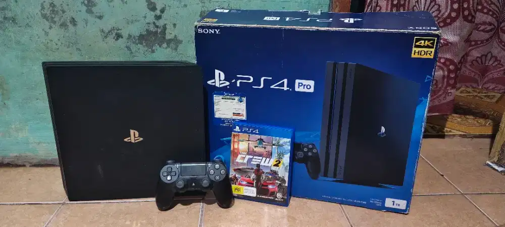 Ps 4 1Tb lengkap