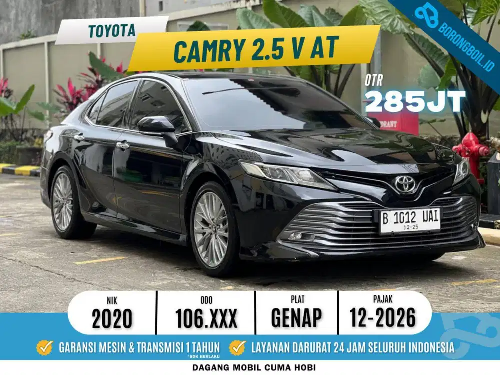 Toyota New Camry V 2.5 AT 2020 Hitam