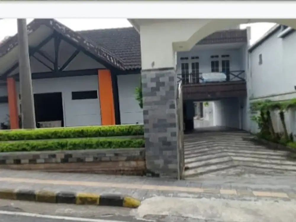 SANGAT MURAH, Rumah Villa Tanah Luas, Nol Jalan Aspal Songgokerto Batu