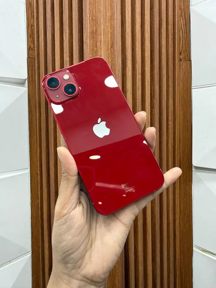 second iphone 13 128 gb space red garansi resmi indonesia