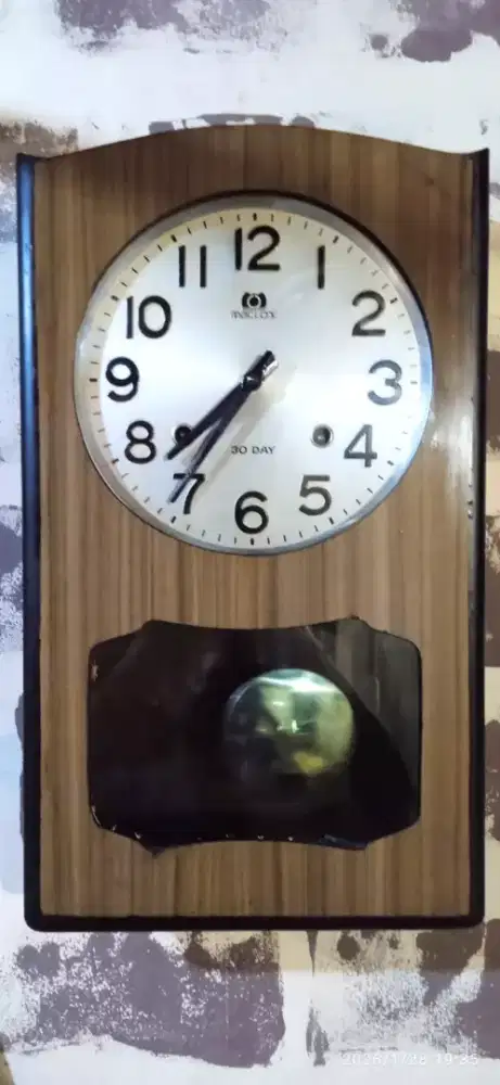 Jam bandul vintage otomatis 2 lubang mulus Normal