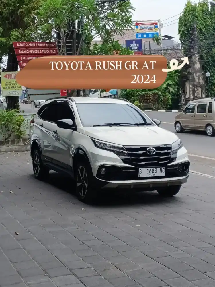 RUSH GR SPORT MATIC KM 5 RB 2024 SEPERTI BARU