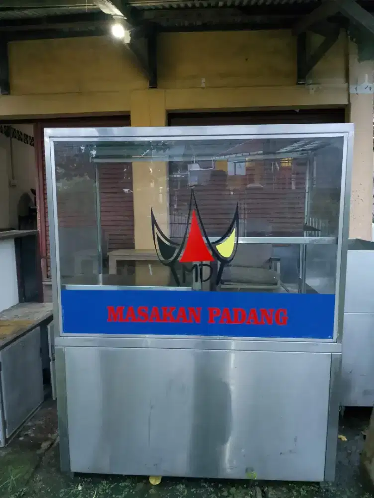 Gerobak SATE Stainles & Meja Sate Steinles