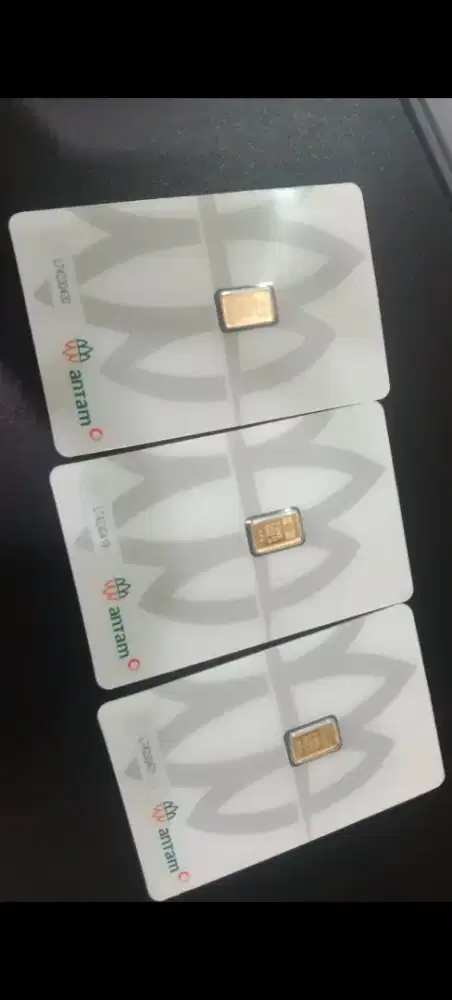 Emas antam 0,5 & 1 gram